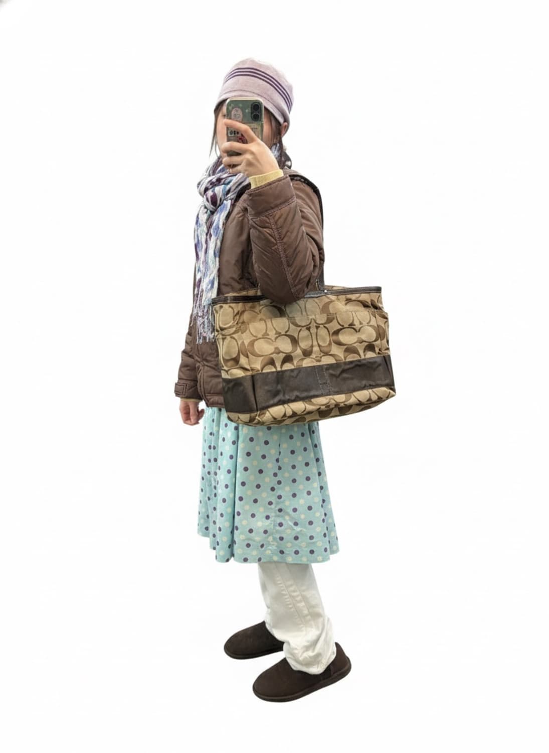 코치 시그니처 캔버스 토트백-Coach Signature Canvas 상품이미지6