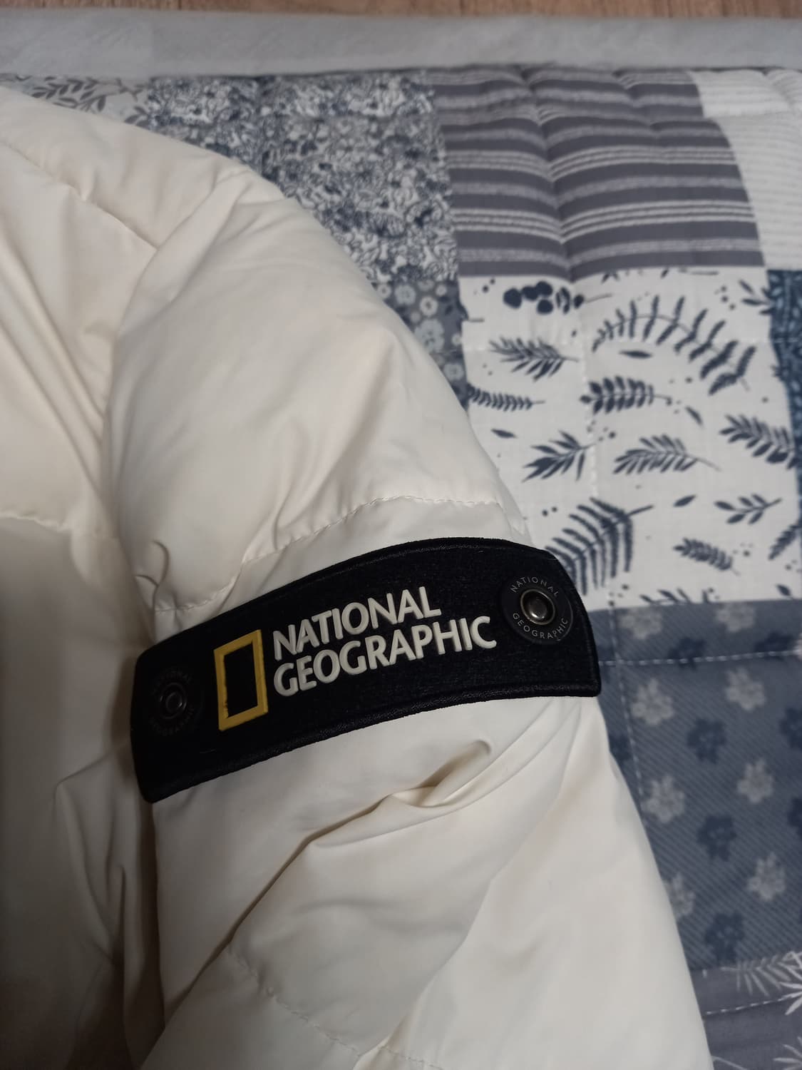 내쇼널지오그래픽 남성패딩 화이트  S 상품이미지2