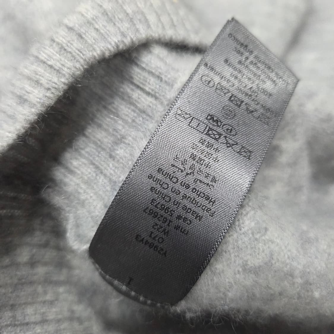 존바바토스 캐시미어 100프로 후드집업 상품이미지6