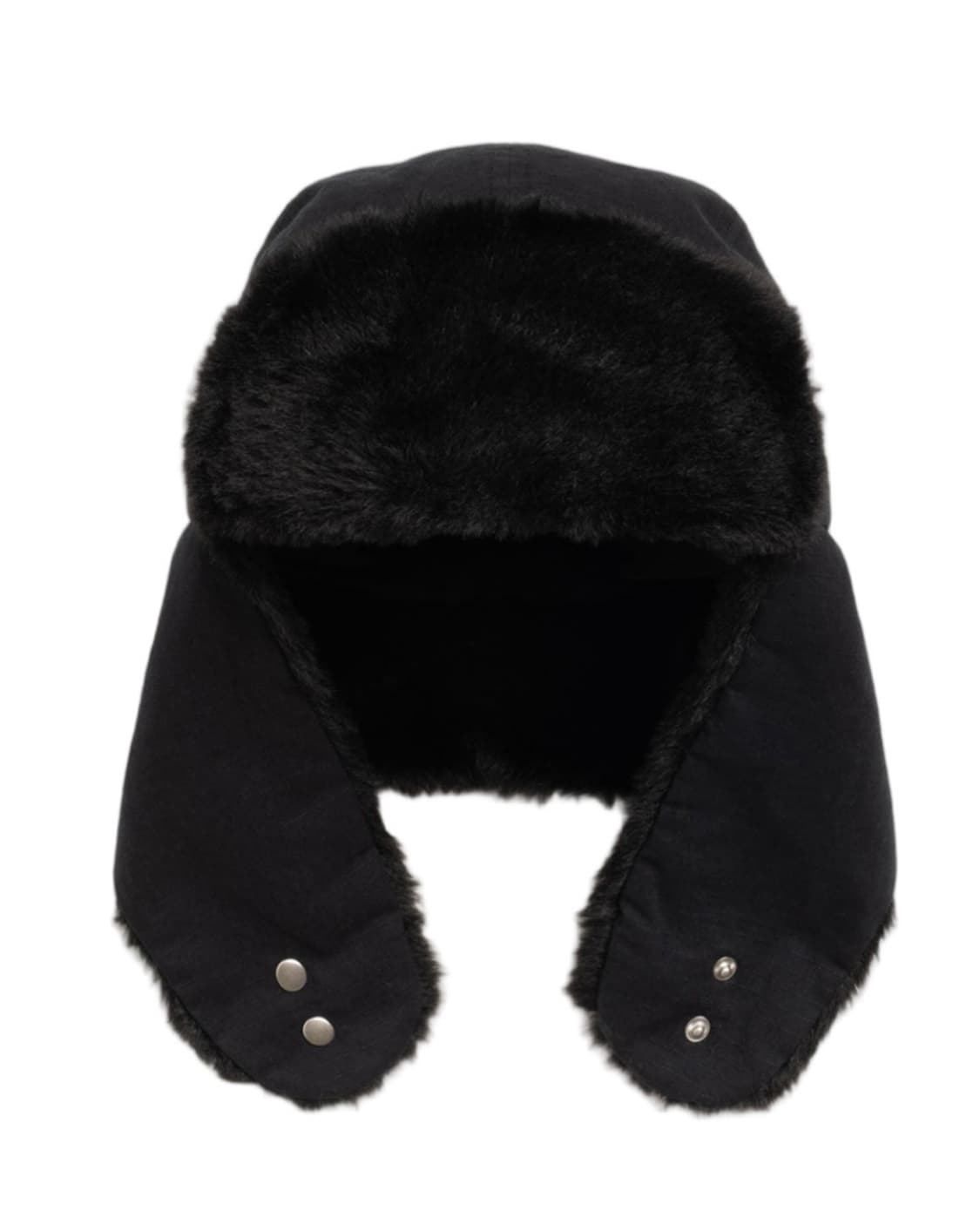 스투시 립스탑 트래퍼 캡 블랙 상품이미지2