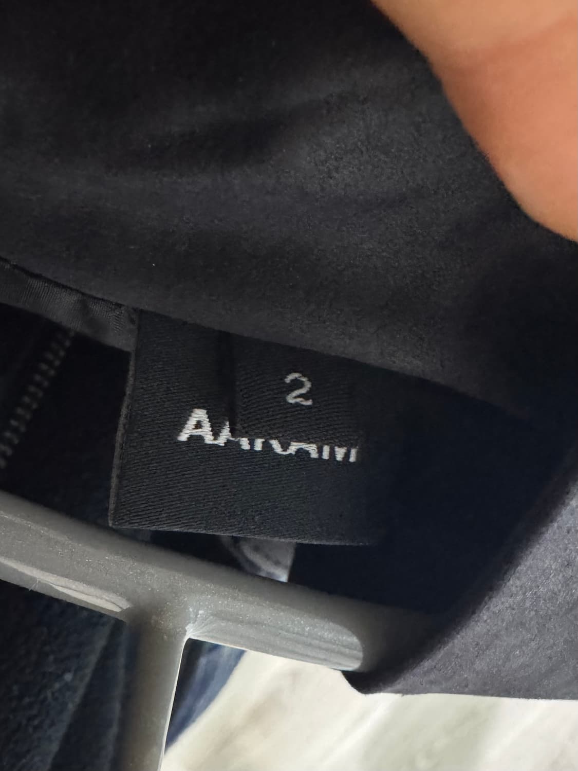 아캄 Piping Leather Blouson (Black) 상품이미지6