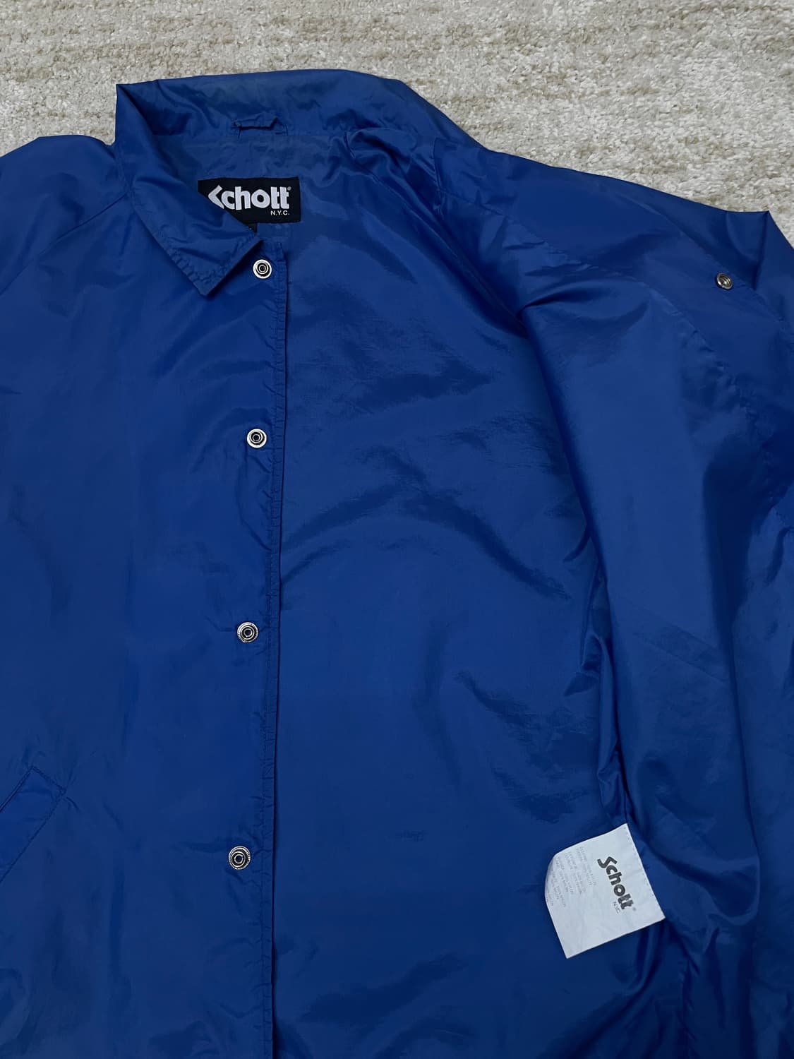 [L] Schott NYC 쇼트뉴욕 코치자켓 상품이미지3