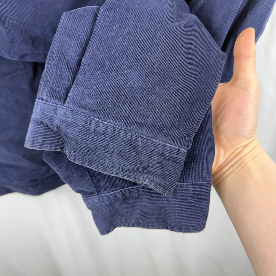 (2XL) 00s 폴로 랄프로렌 골프 코듀로이 스윙탑 자켓 네이비 상품이미지4