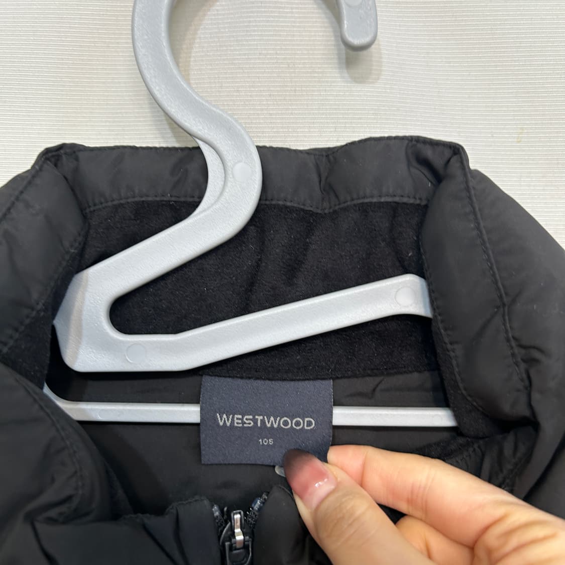 웨스트우드 2023 남성 경량패딩 105 상태최상 블랙 상품이미지2