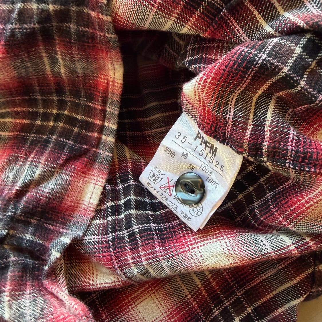 PPFM 레이어드 플란넬 셔츠 상품이미지7