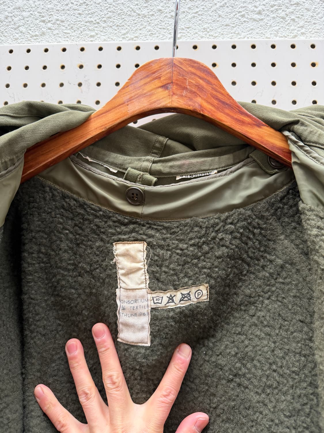 1960s ORIGINAL FRENCH ARMY M64 밀리터리 모즈파카 상품이미지5