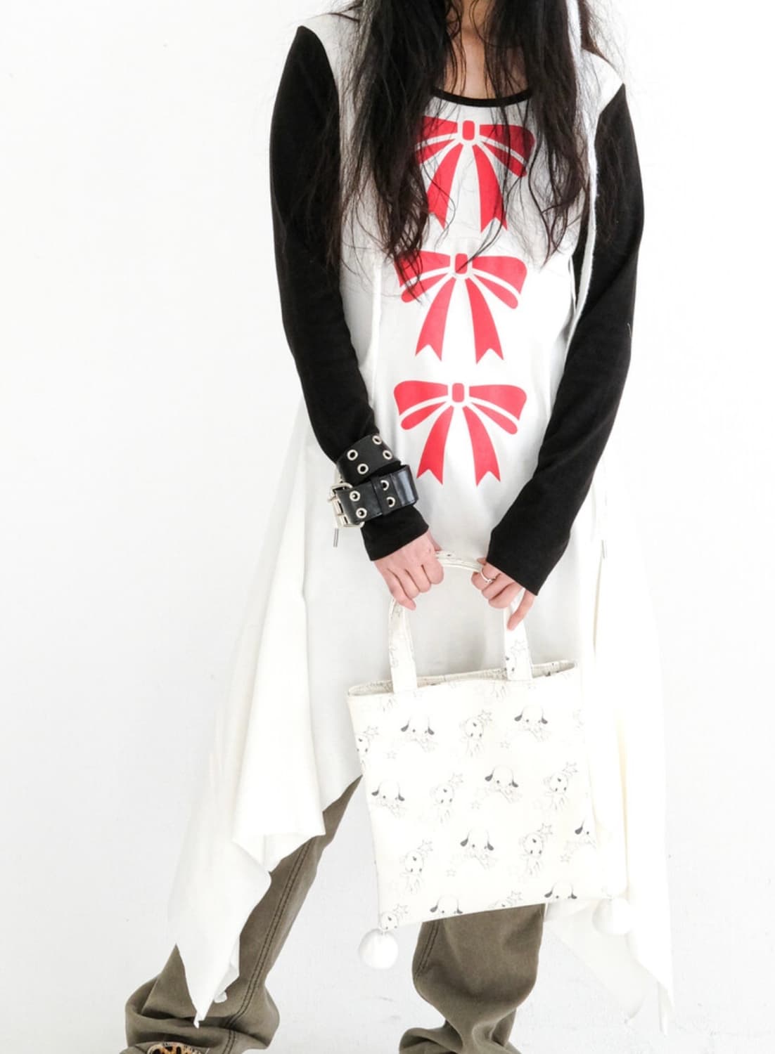 샵페어리 pointed drape jersey dress 상품이미지1