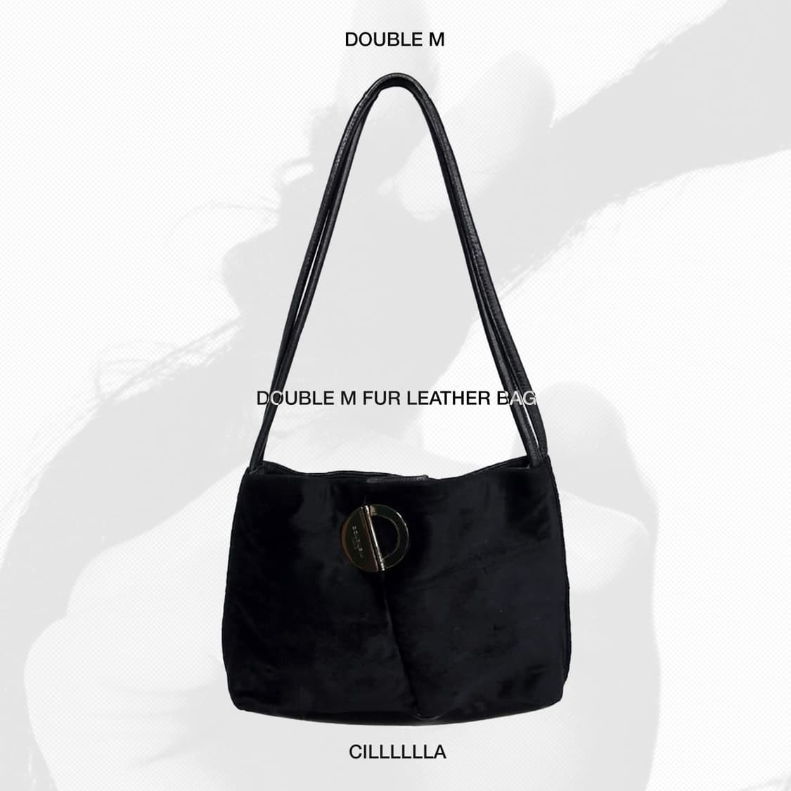 DOUBLE M 더블엠 퍼 레더백 상품이미지1