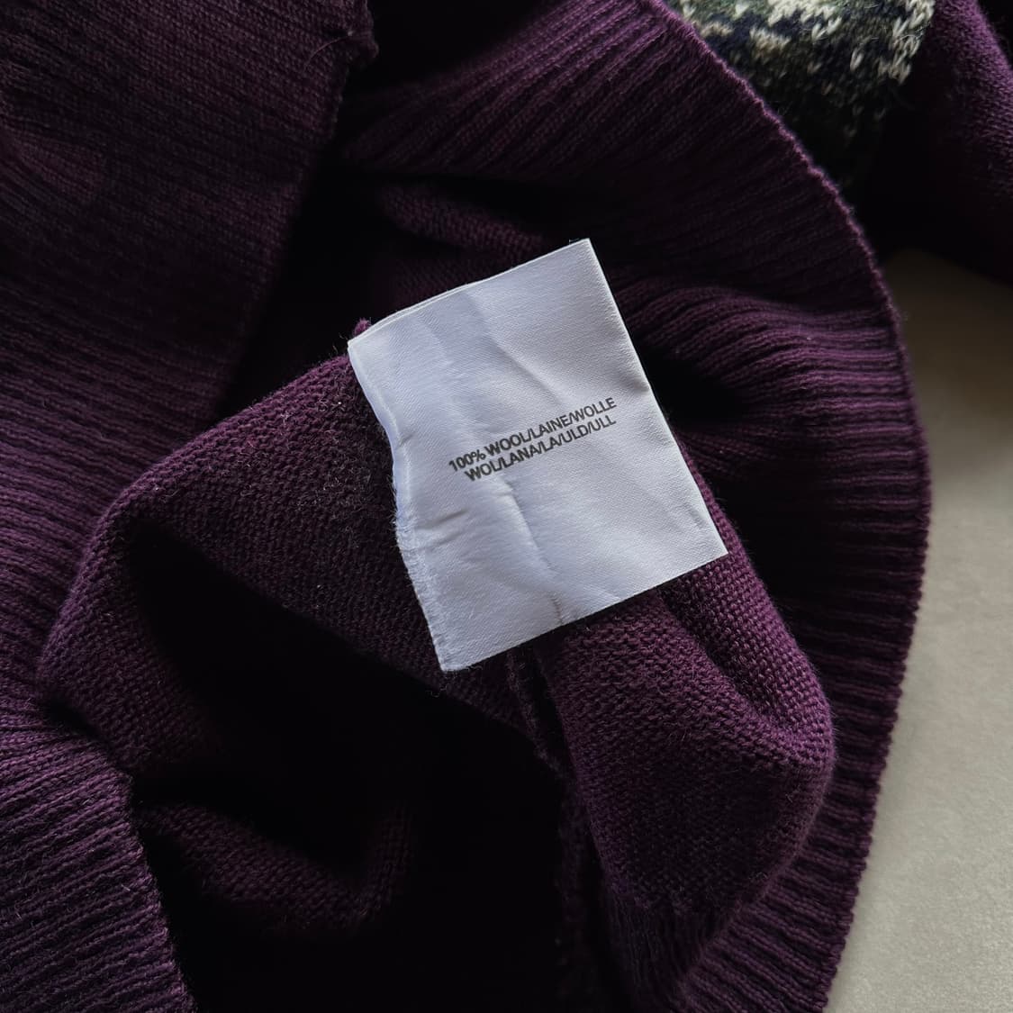 [L]버버리 BURBERRY'S 골프 스윙 잉글랜드산 니트 스웨터 상품이미지9