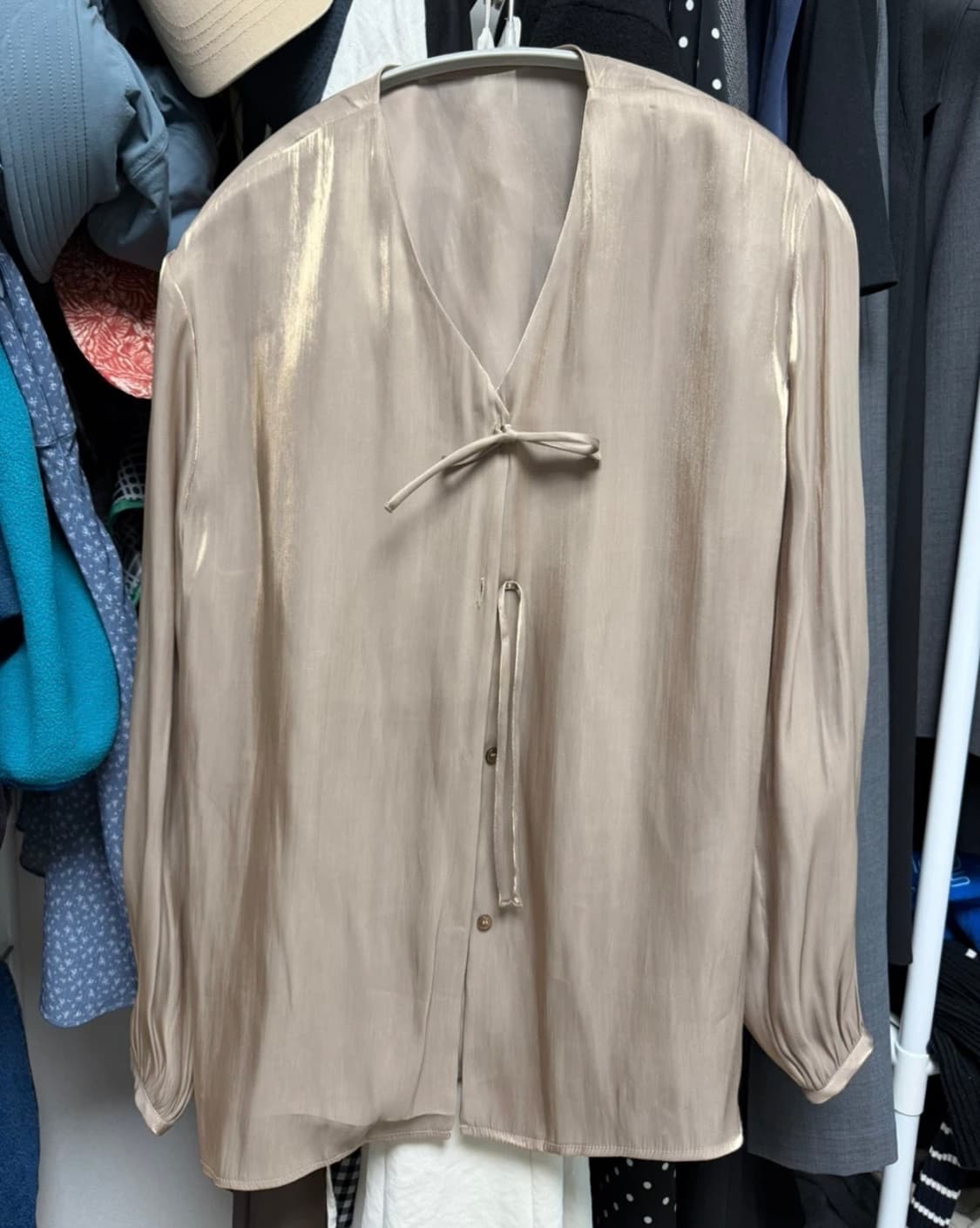 드래곤블루스 블라우스(오간자) 상품이미지1