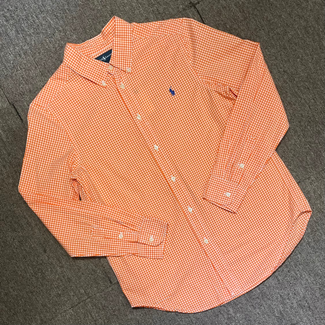 (L) POLO 폴로 랄프로렌 체크 셔츠 상품이미지1