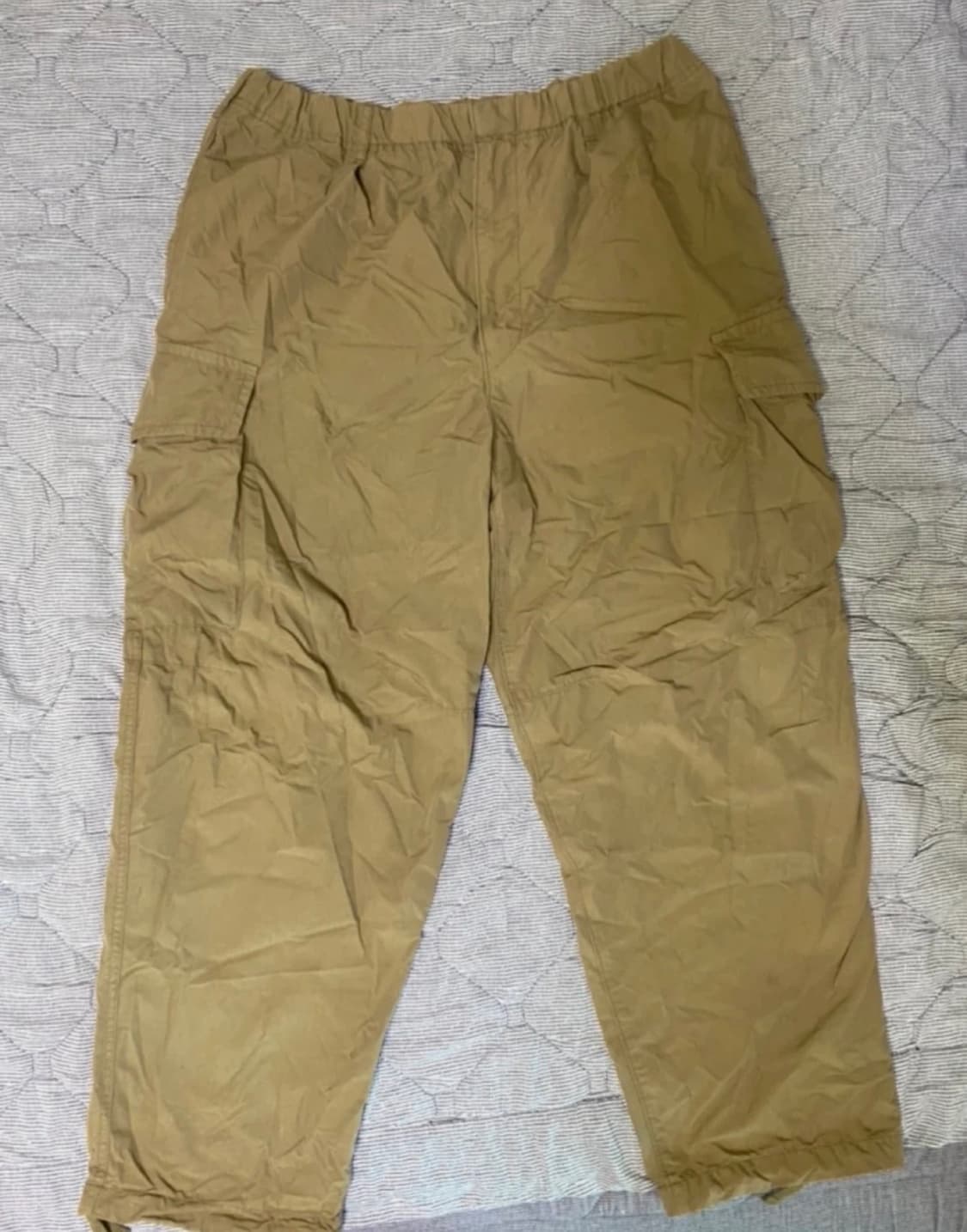 [L] 유니클로 와이드핏 파라슈트 팬츠 상품이미지1