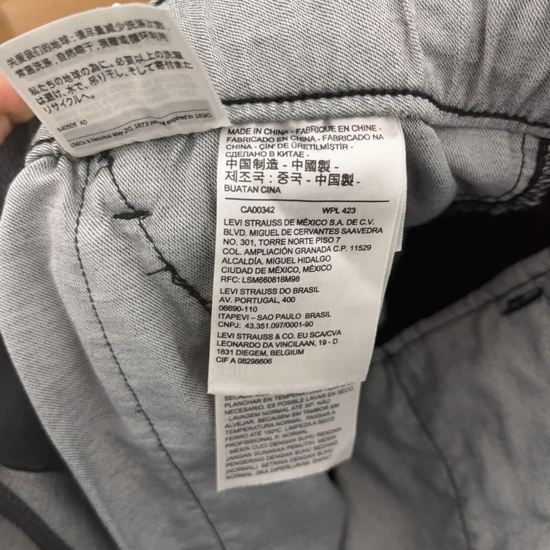 리바이스 XX CHINO 캐주얼 빈티지 치노팬츠 면바지 M C07983 상품이미지5