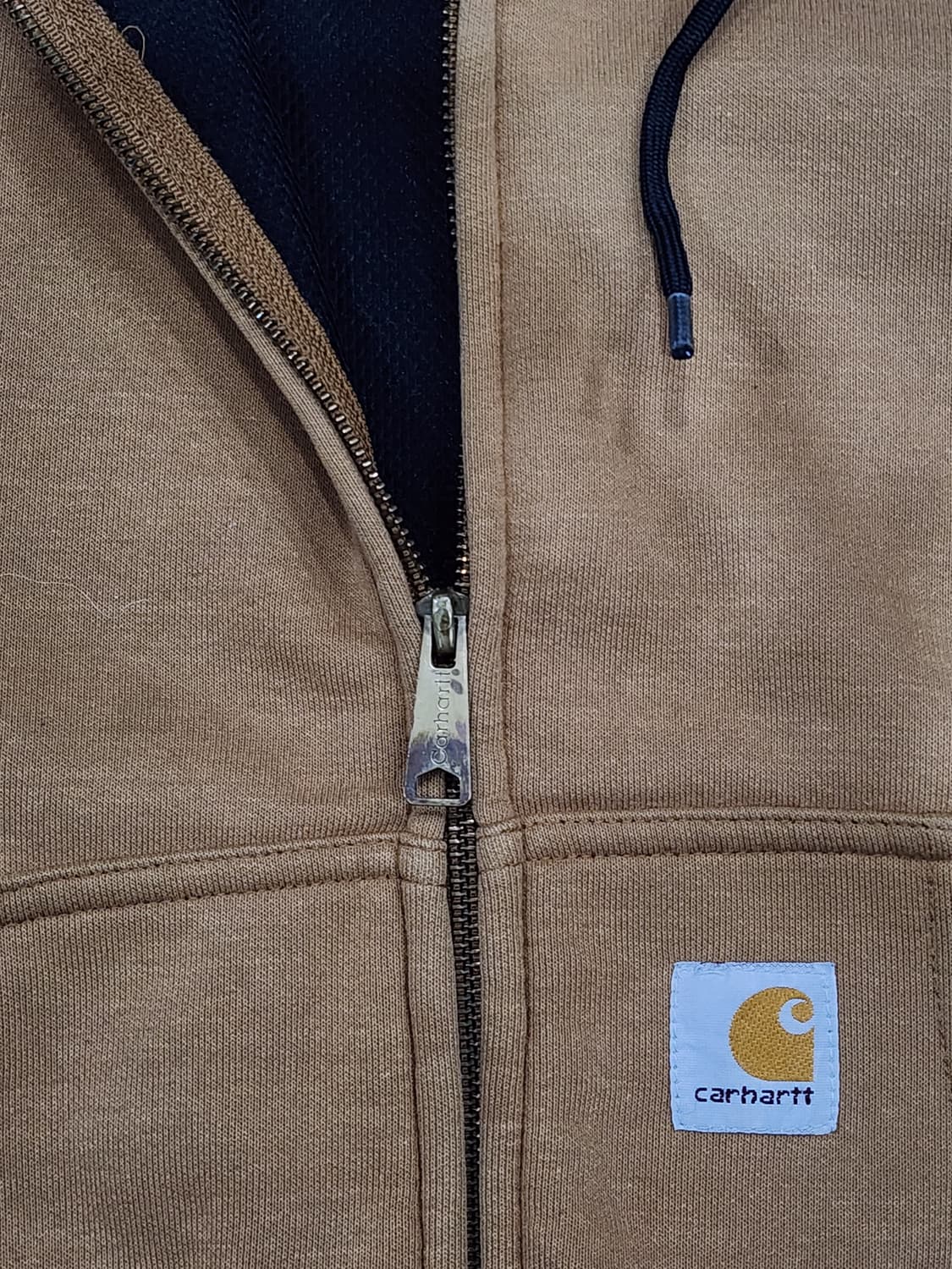 칼하트 된장 후드집업 S 상품이미지5