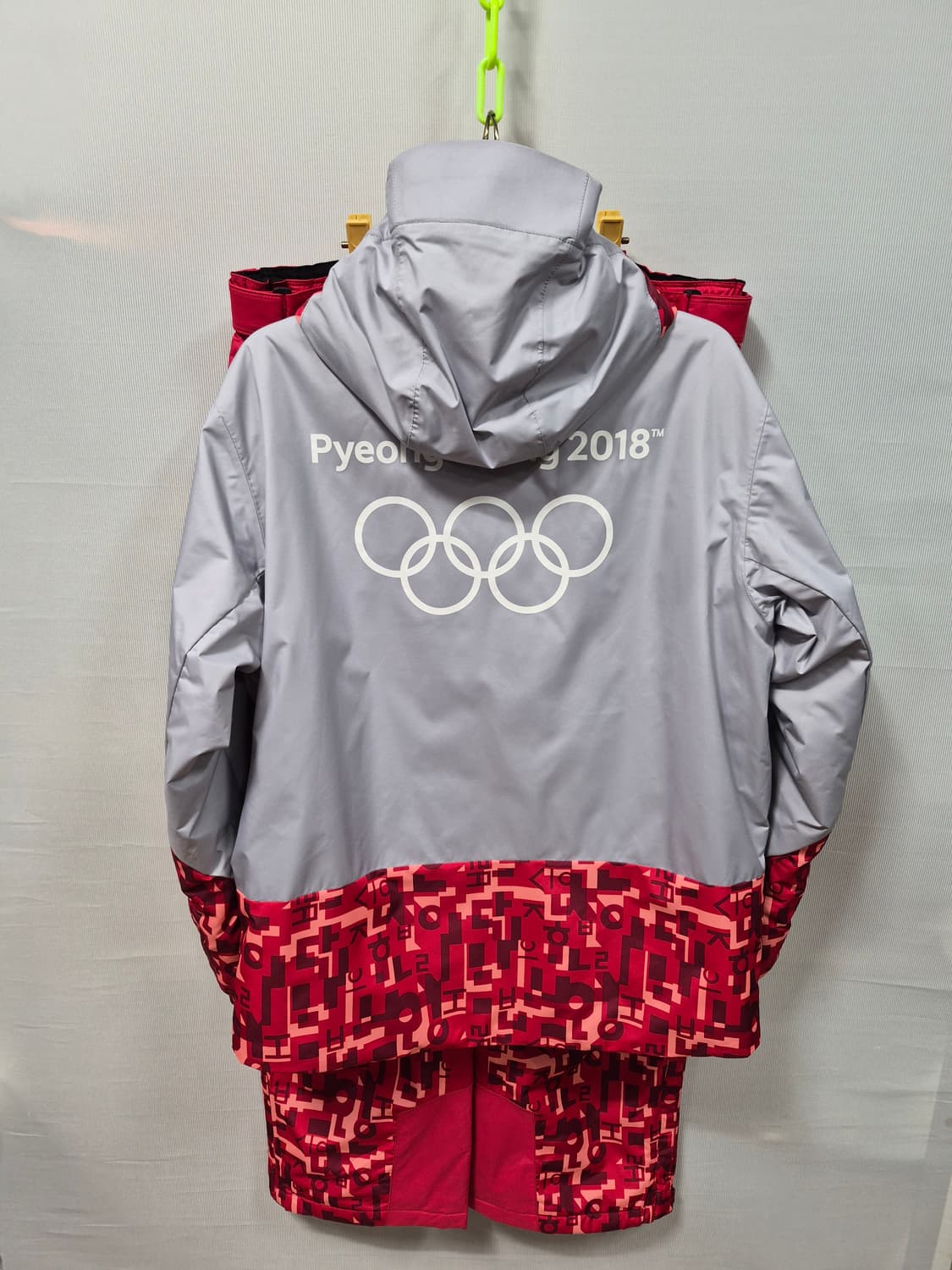 노스페이스 평창올림픽 패딩 스키복 셋업 남성 XL 상품이미지2