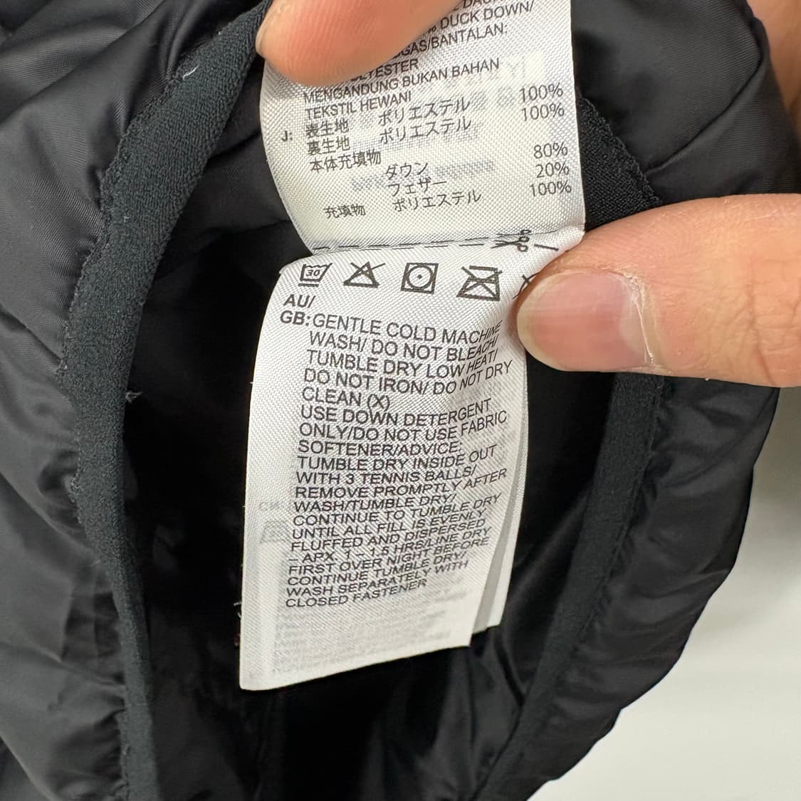 아디다스 삼선 패딩 블랙 여/XL 상품이미지8