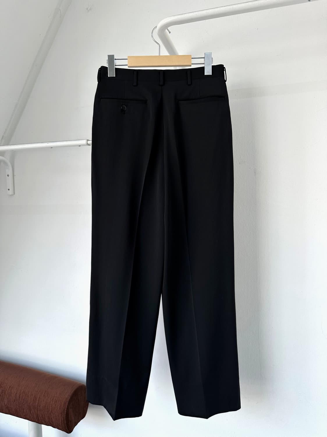 2 pleats wide tapered tro 상품이미지4