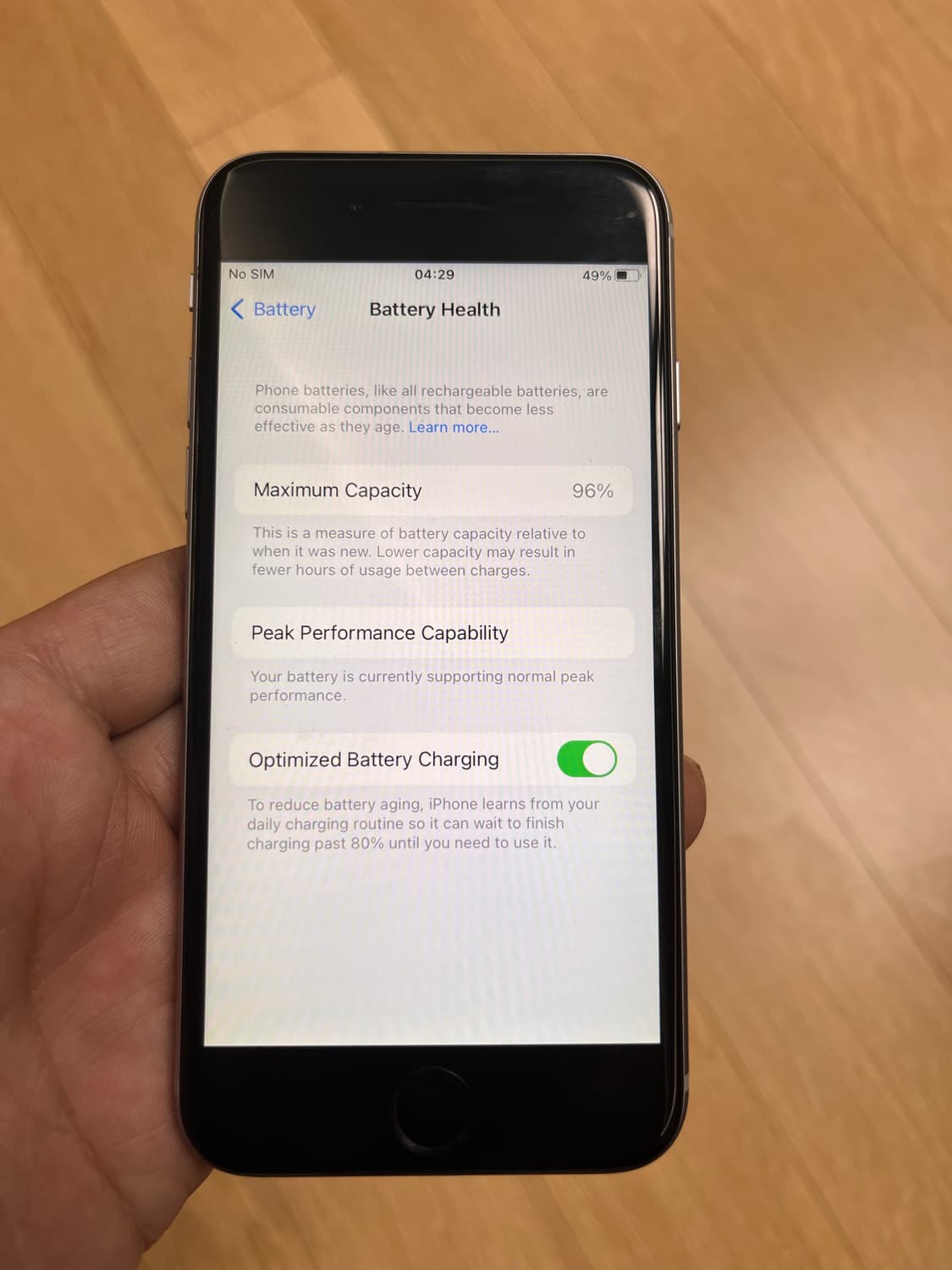 아이폰6S스페이스그레이16GB S급 상품이미지6