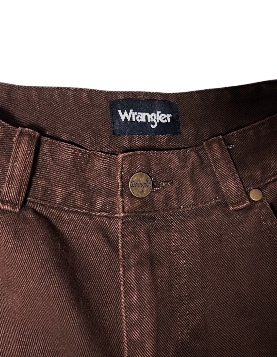 (새상품)랭글러 Wrangler 브라운 데님 팬츠 32 상품이미지2