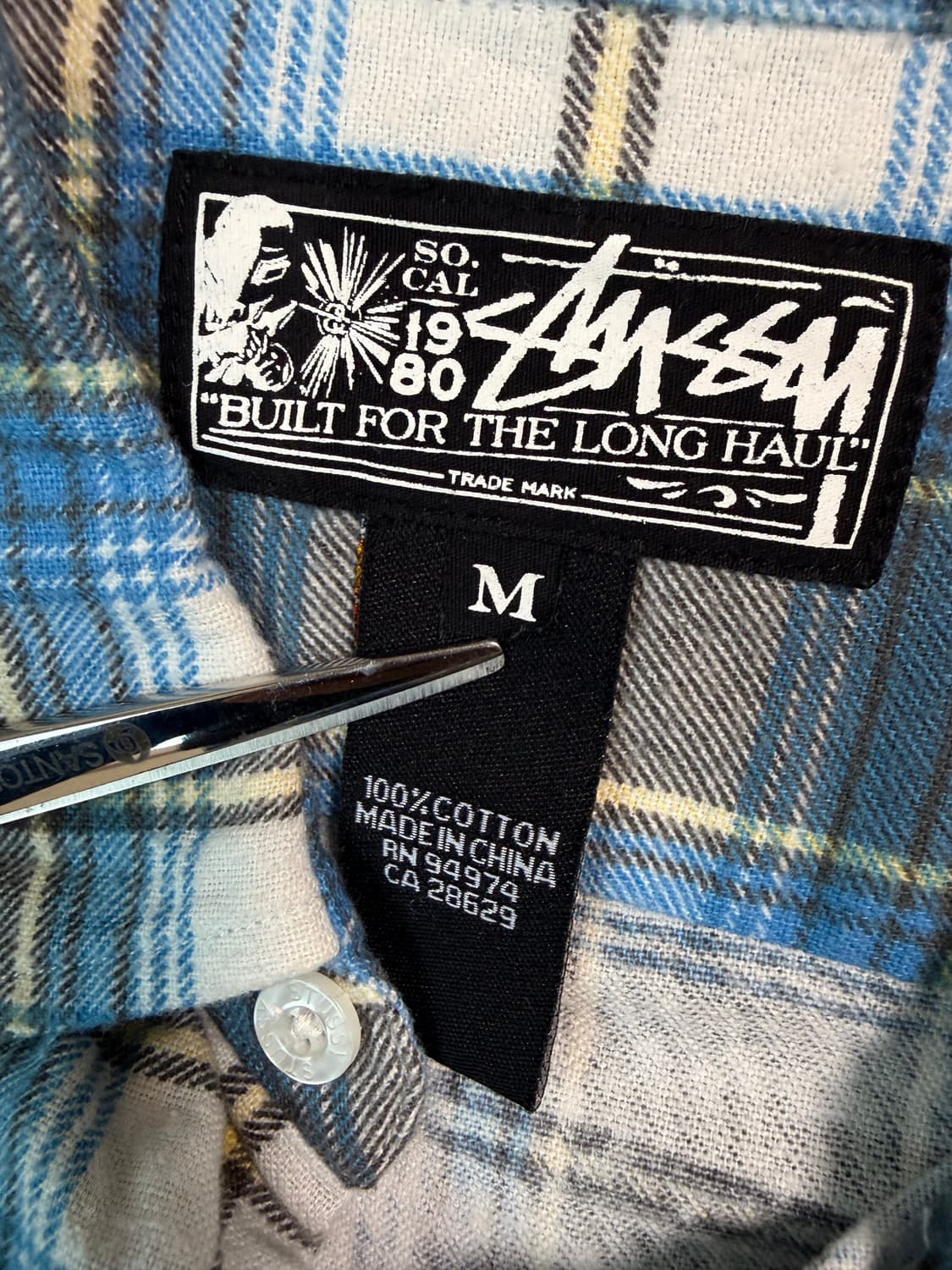 스투시 반팔 셔츠 M 상품이미지3