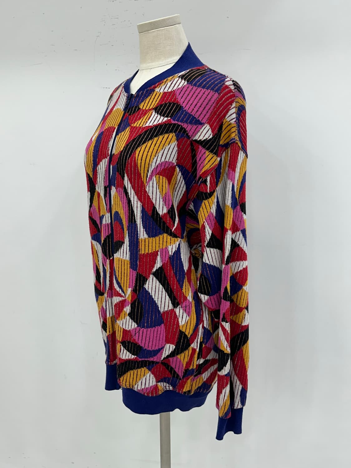 미소니 짚업 가디건 상품이미지5