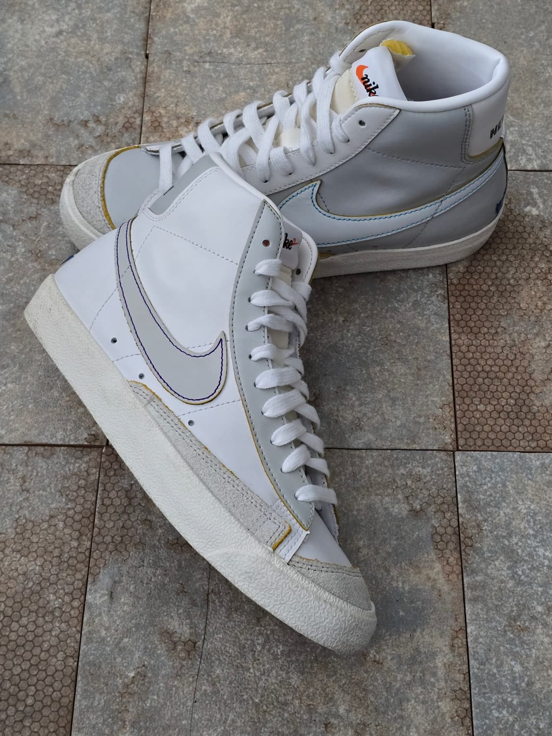 (255)나이키 블레이저 미드 77 brs 화이트 상품이미지7