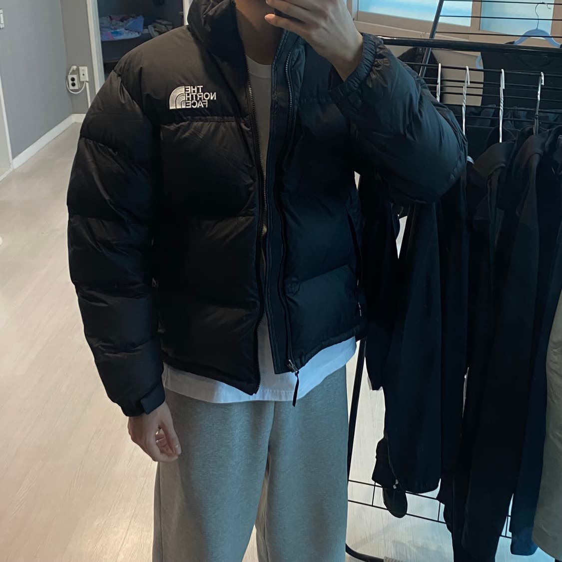 노스페이스 1996 에코 눕시 패딩 블랙 L 상품이미지4