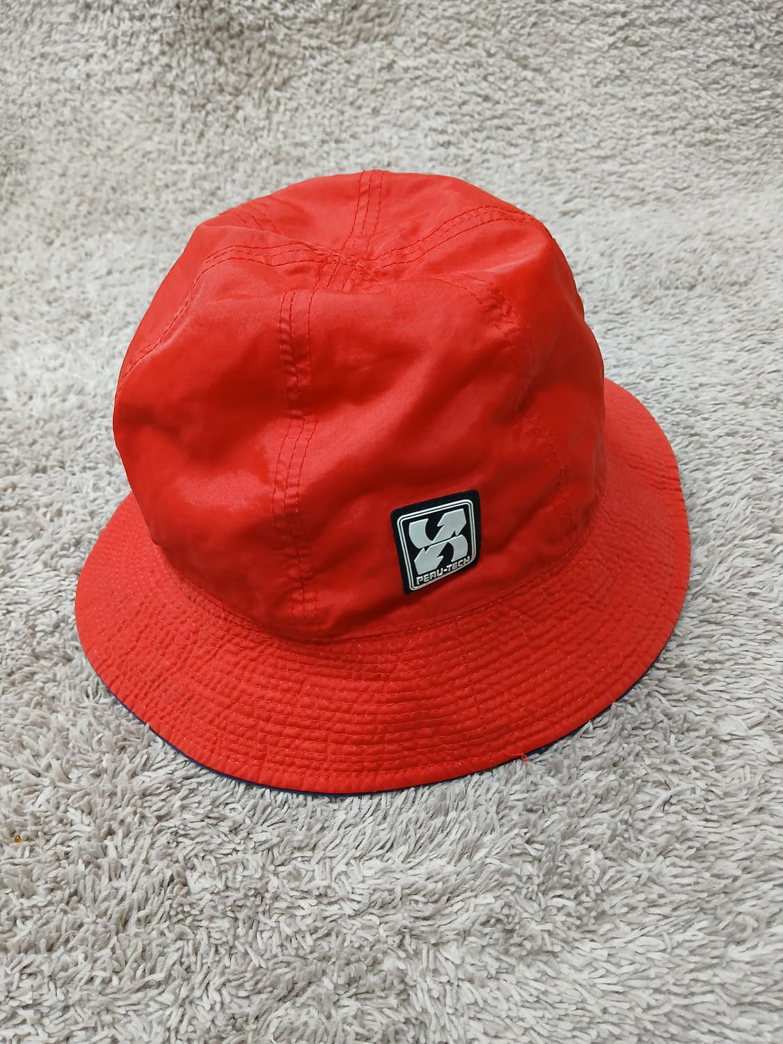 빈티지 푸마 리버시블 버킷햇 레드/화이트 상품이미지2