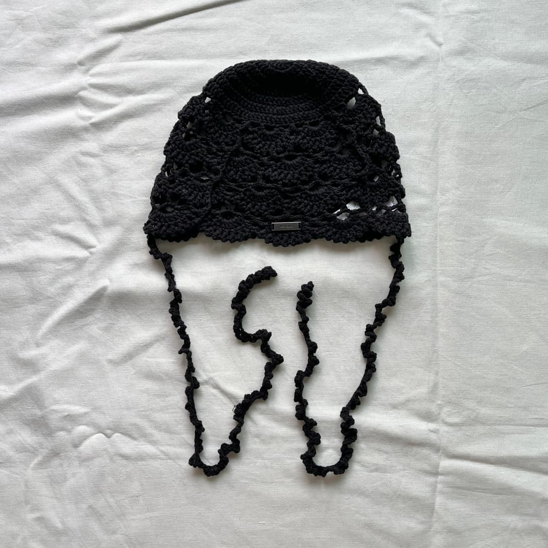 perverze scalloped crochet headdress 상품이미지1