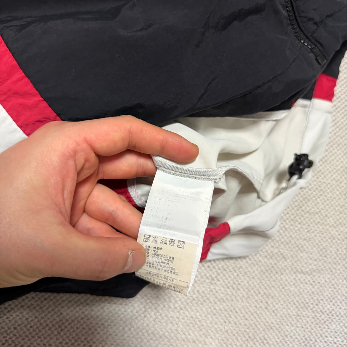 NBA 시카고불스 로고 바람막이 자켓 상품이미지3