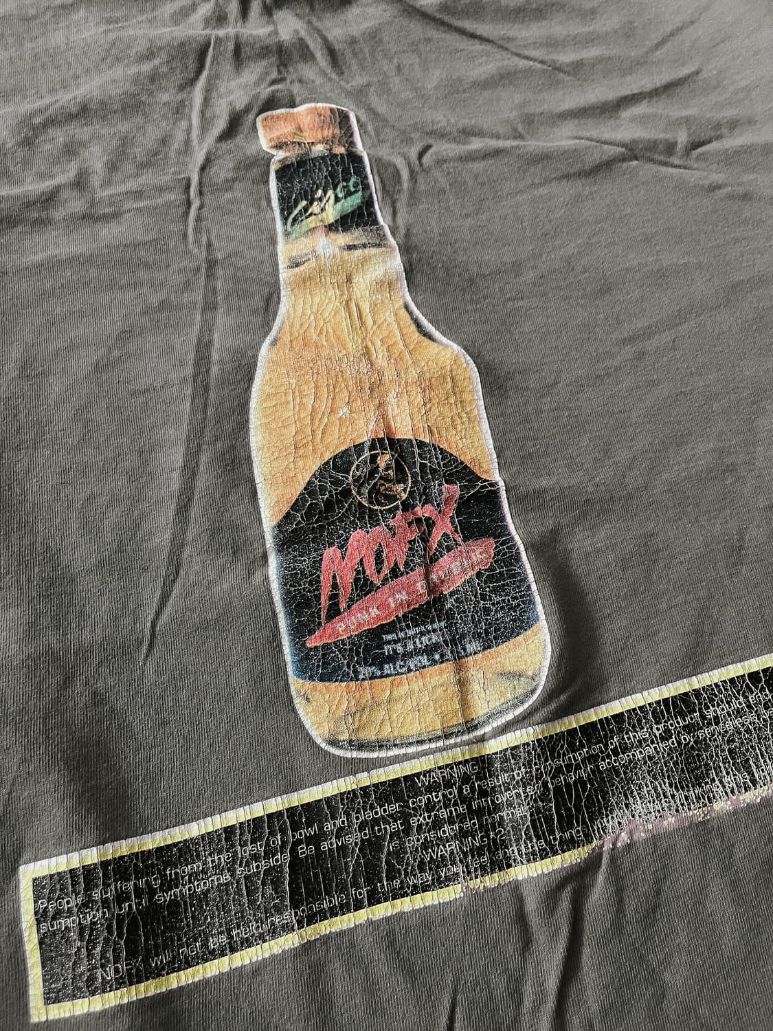 빈티지 NOFX 밴드 롱슬리브 티셔츠 상품이미지5