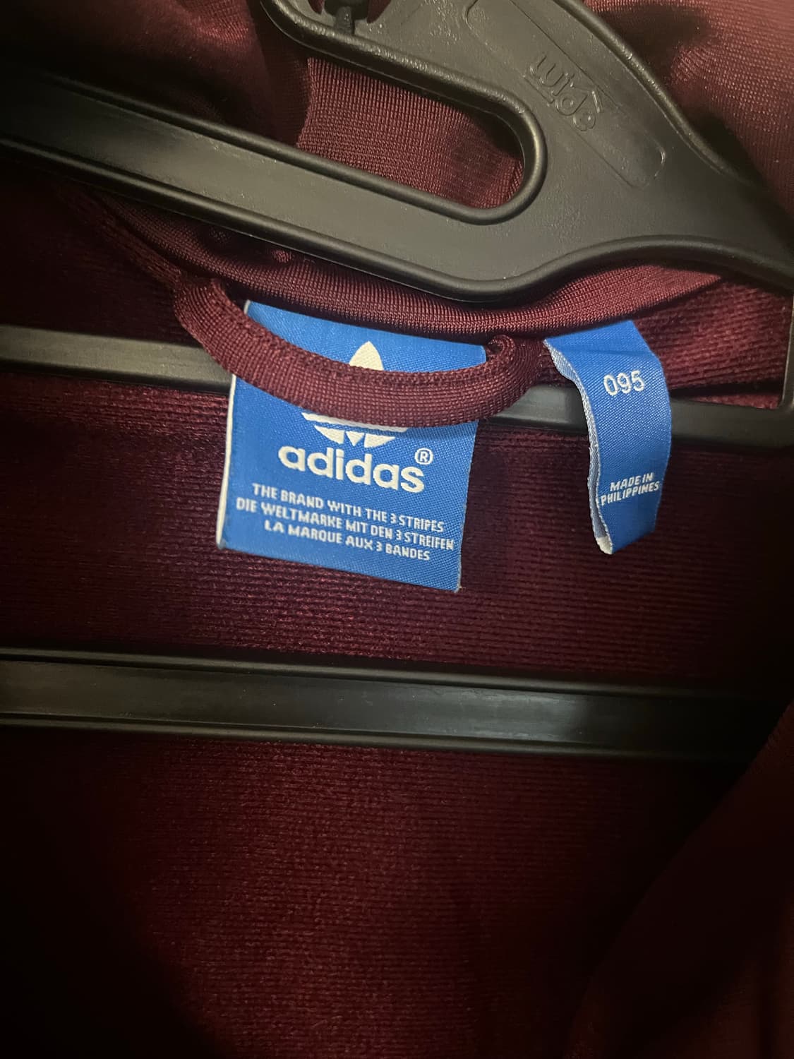 아디다스 파이어버드 져지 버건디 (95) 상품이미지5