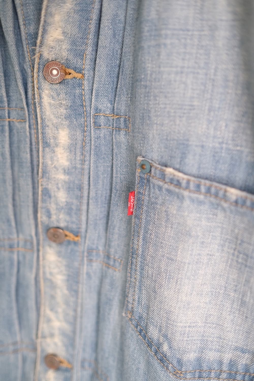 Levis 빈티지 데님 코튼 셔츠 상품이미지6