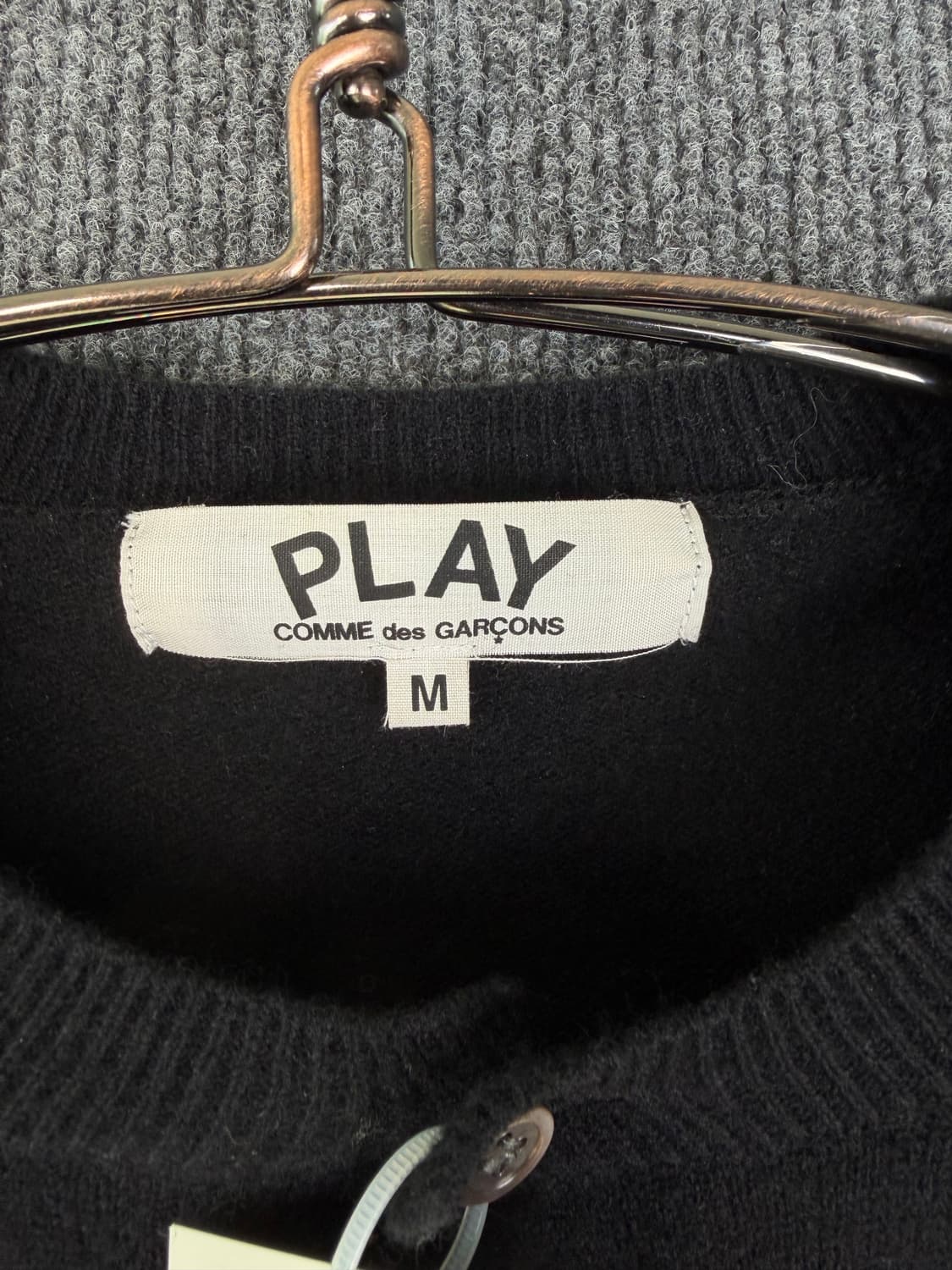 꼼데가르송 플레이 더블 하트와펜 가디건 상품이미지4