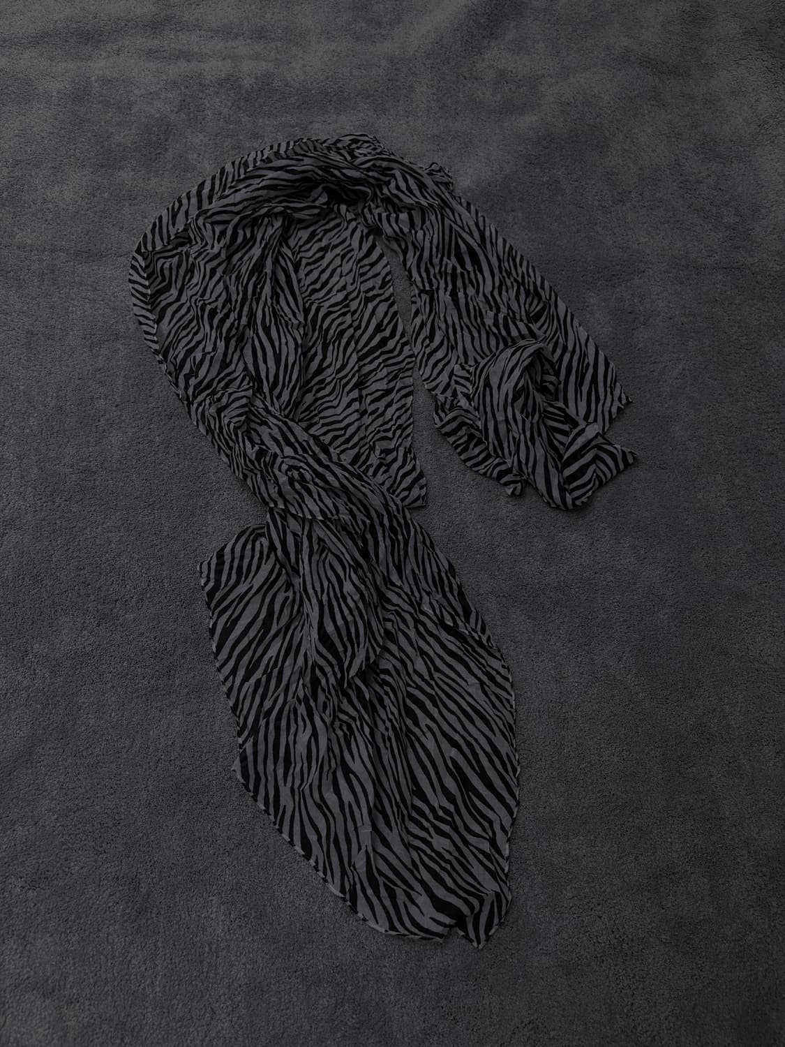 Vintage V-kei,punk leopard muffler 상품이미지2