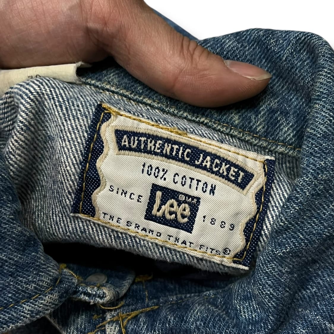  USA 리 데님 트러커 자켓 y14254 상품이미지7
