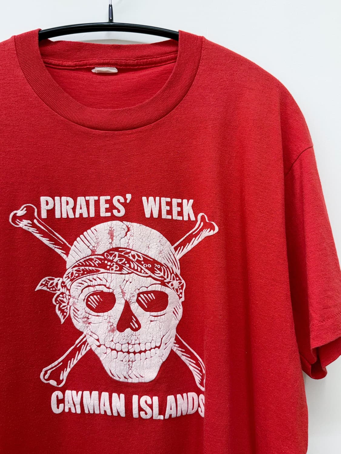 80's Pirates' Week 빈티지 프린팅 반팔 홀가먼트 티셔츠  상품이미지4