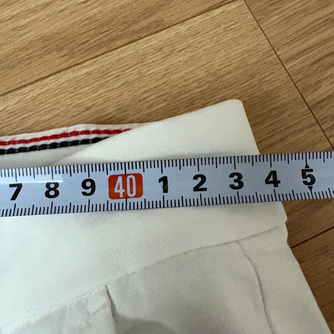 타미힐피거 흰색 바지 14사이즈 상품이미지9