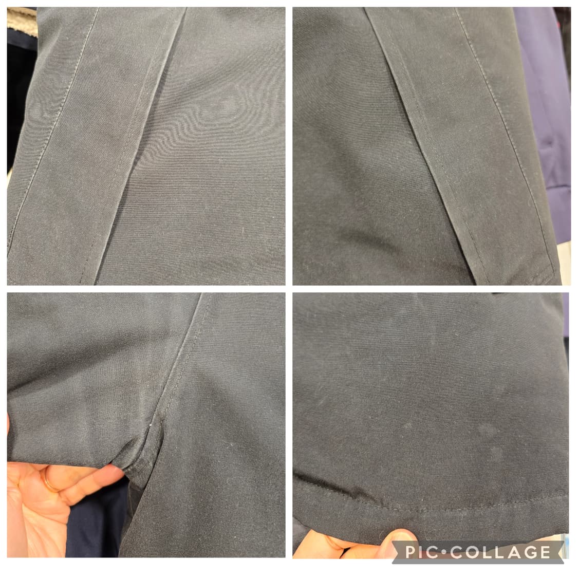 캐나다구스 샤토 패딩 블랙 XL (105) 상품이미지9