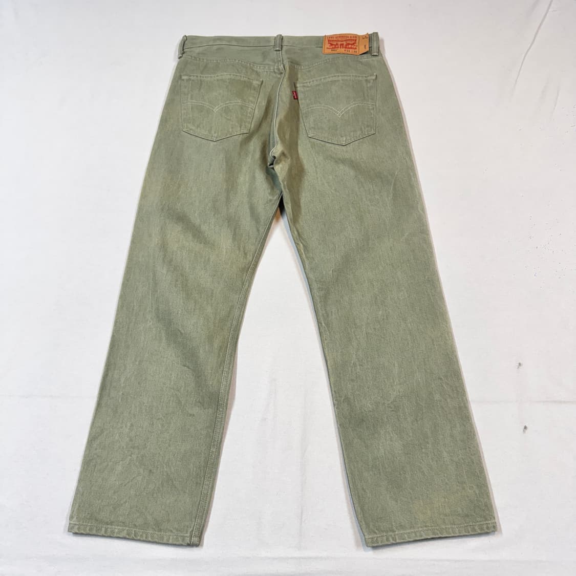 34inch) 리바이스 501 버튼플라이 리지드 데님 청바지 상품이미지1