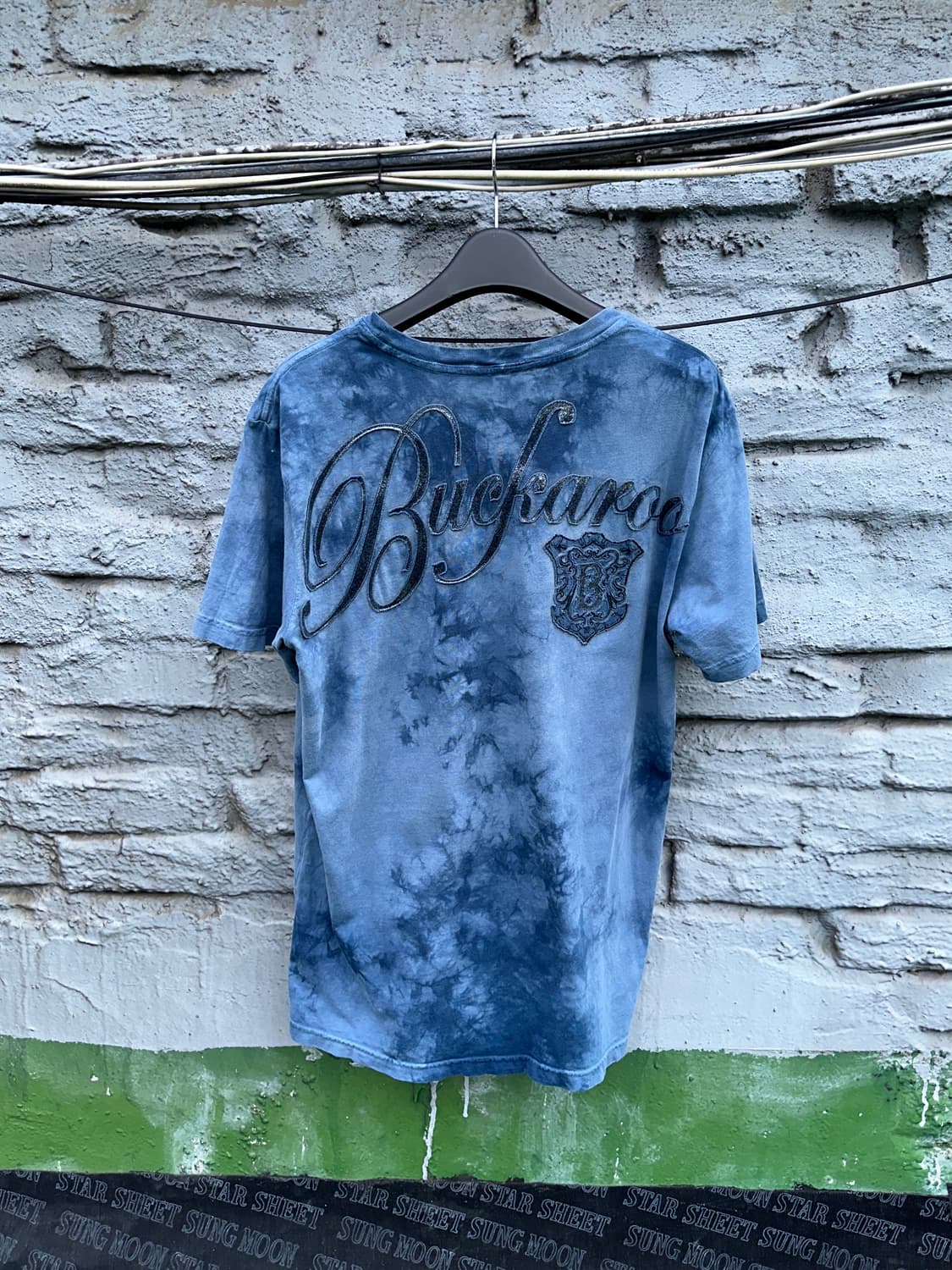 Buckaroo 버카루 빈티지 이글 블루 반팔티셔츠(xl) 상품이미지5