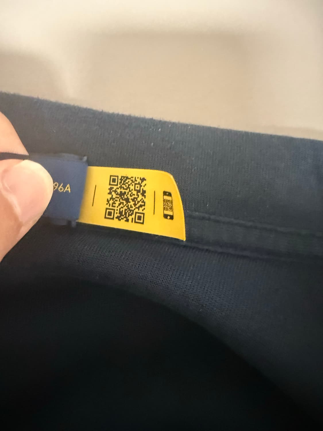 폴로 하프집업 맨투맨 네이비 상품이미지4