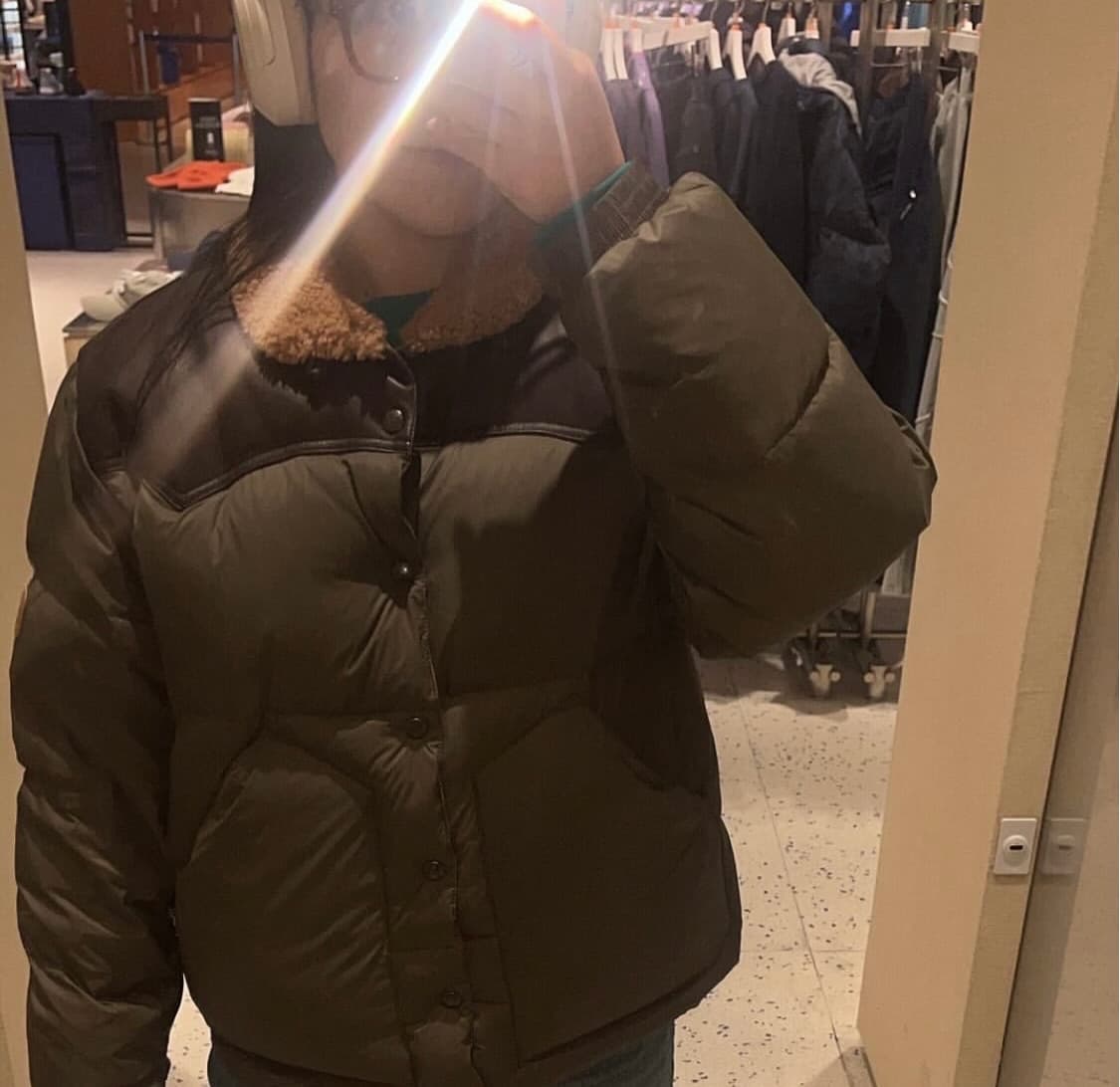 펜필드 락울 다운패딩 점퍼 다크브라운 M 상품이미지4