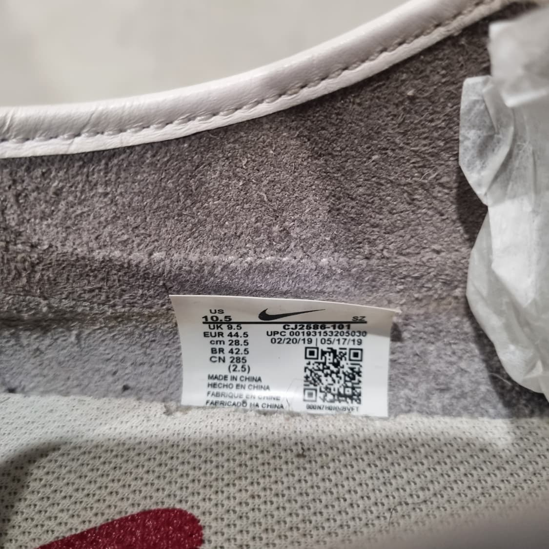 일본 나이키 클래식 코르테즈 72'QS 디멘션식스 285mm 상품이미지9