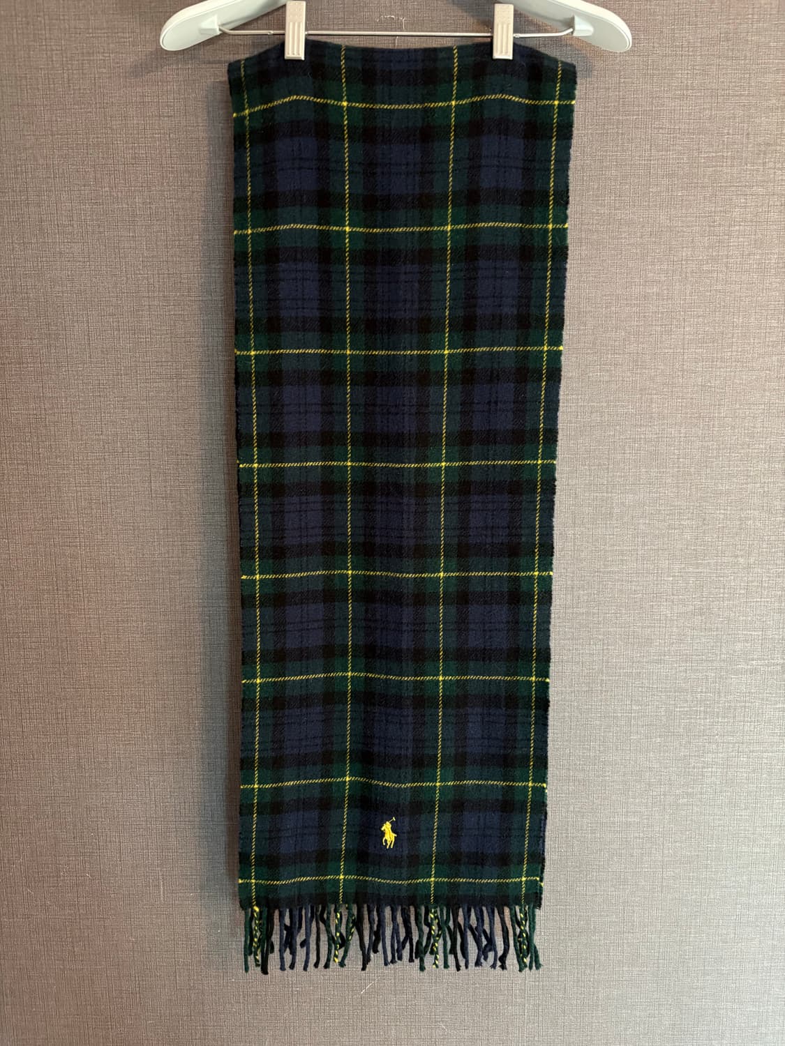 폴로 랄프로렌 체크 머플러 상품이미지2