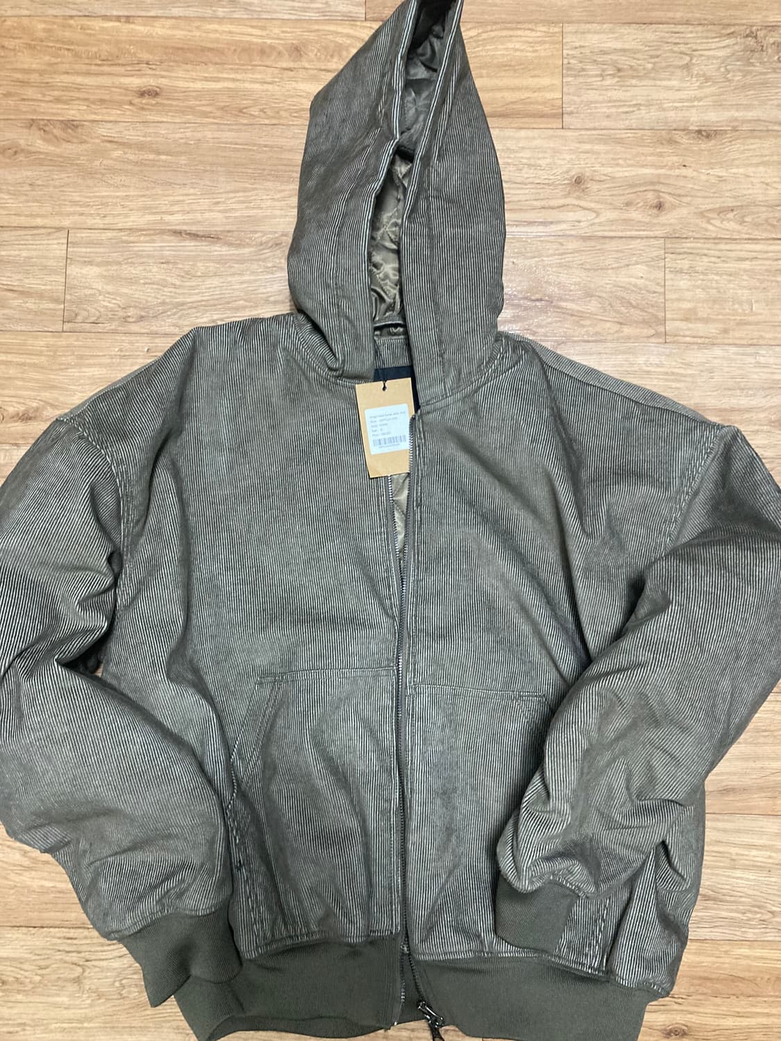 이스트 서비스샵 빈티지 후기드 집업 a 상품이미지2