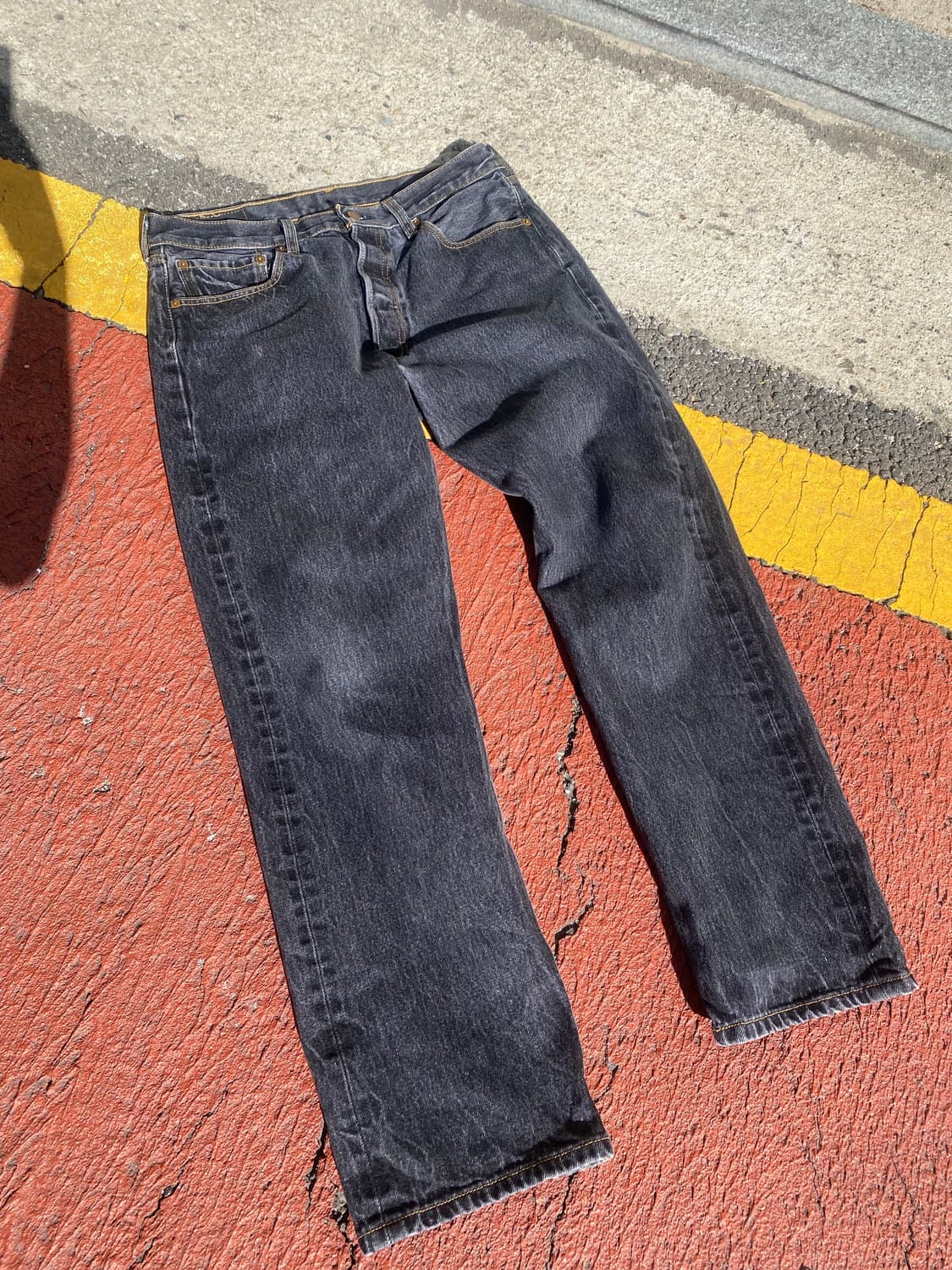 리바이스501XX 블랙진 32in 상품이미지2