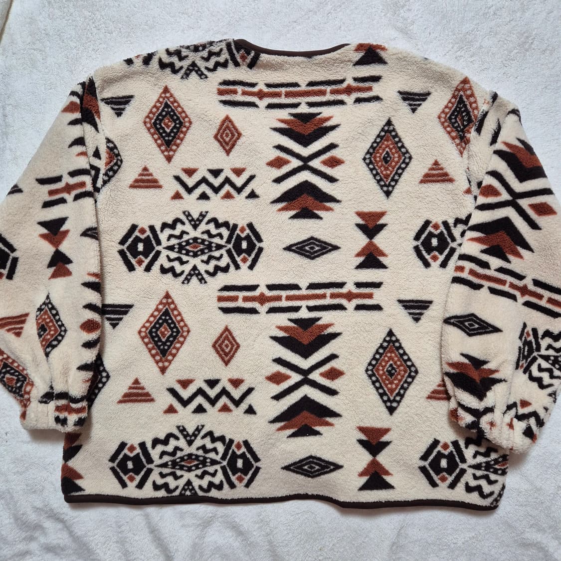 에스닉 패턴 잉카 플리스 가디건 새상품 상품이미지6