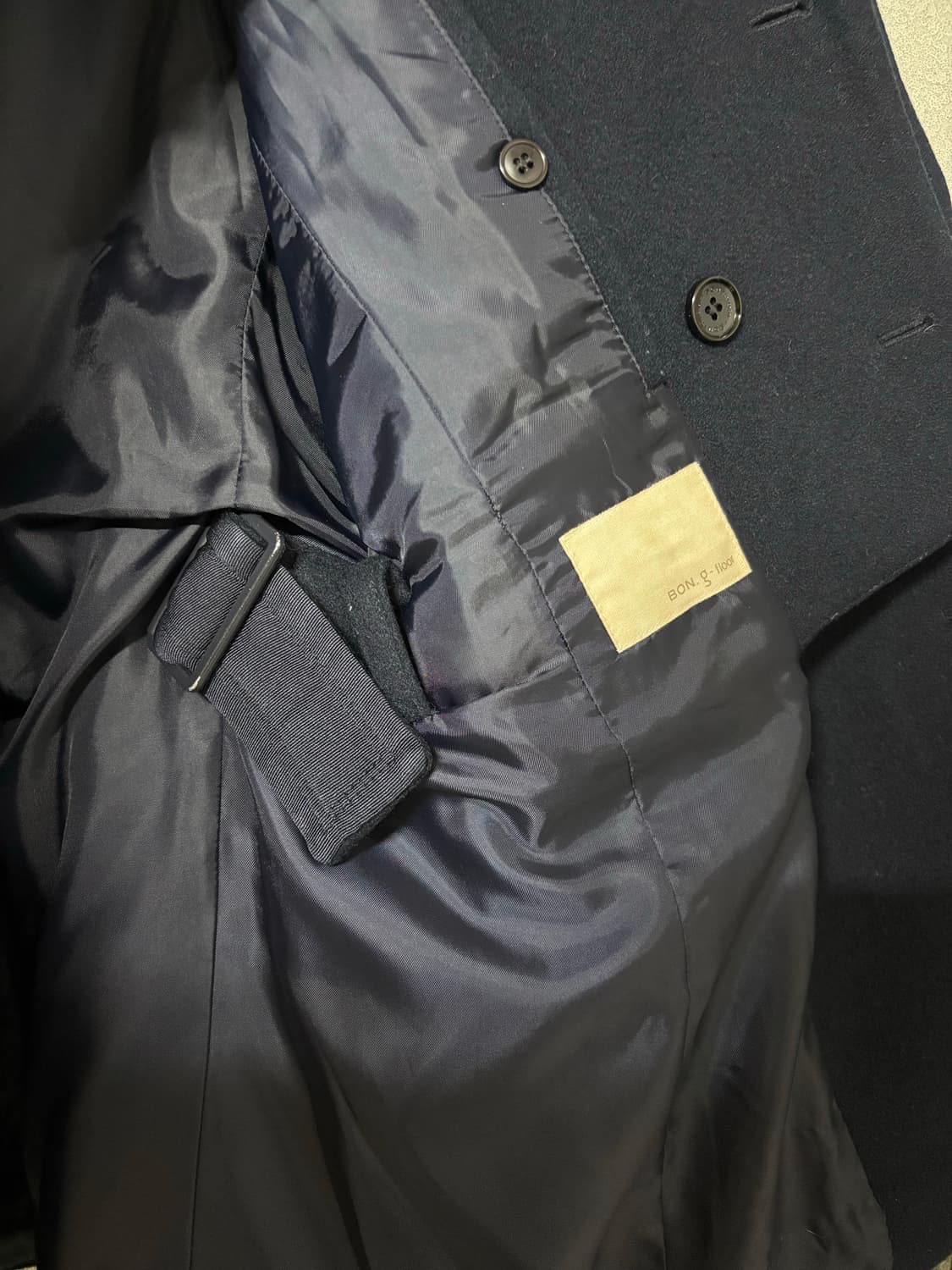 BON - G Floor 네이비 피코트 판매해요 (울 90%) 상품이미지7