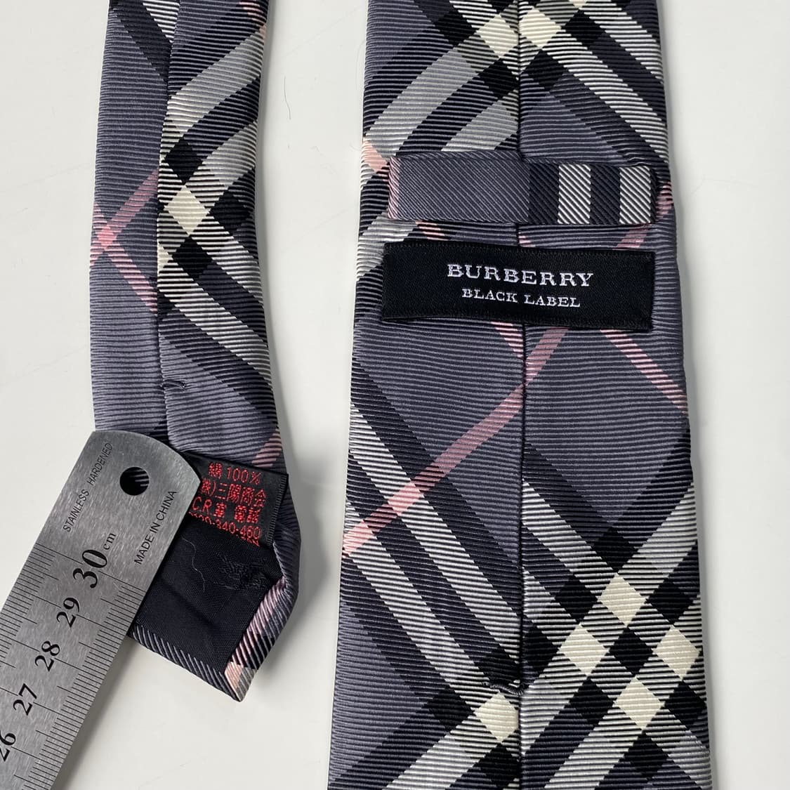 버버리 노바체크 넥타이 정품 명품 (Burberrys) 8.6cm 상품이미지6